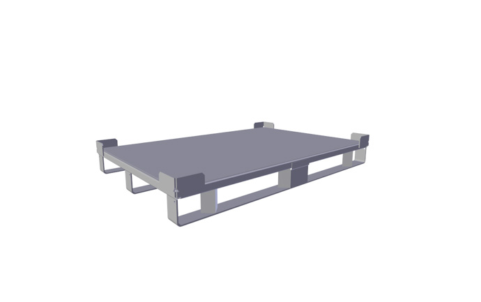 Produkt Metal platform transport palette AT 79326