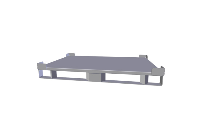Produkt Metal platform transport palette AT 79326