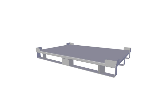 Produkt Metal platform transport palette AT 79326