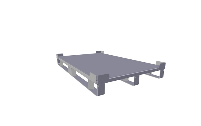 Produkt Metal platform transport palette AT 79326