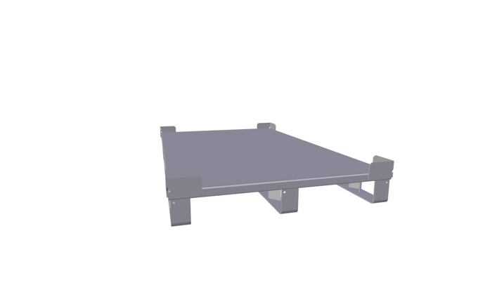 Produkt Metal platform transport palette AT 79326