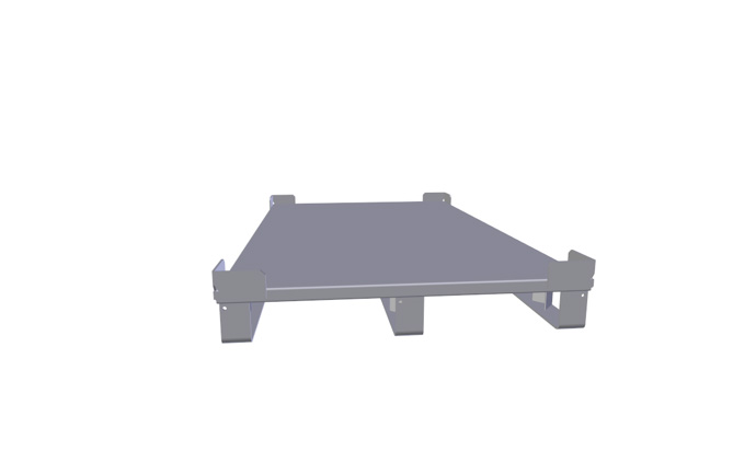 Produkt Metal platform transport palette AT 79326