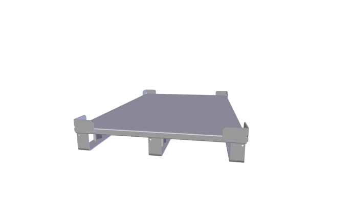 Produkt Metal platform transport palette AT 79326
