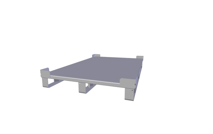 Produkt Metal platform transport palette AT 79326