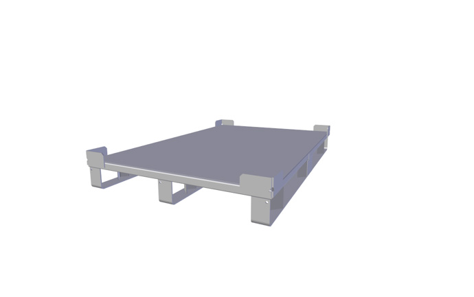 Produkt Metal platform transport palette AT 79326