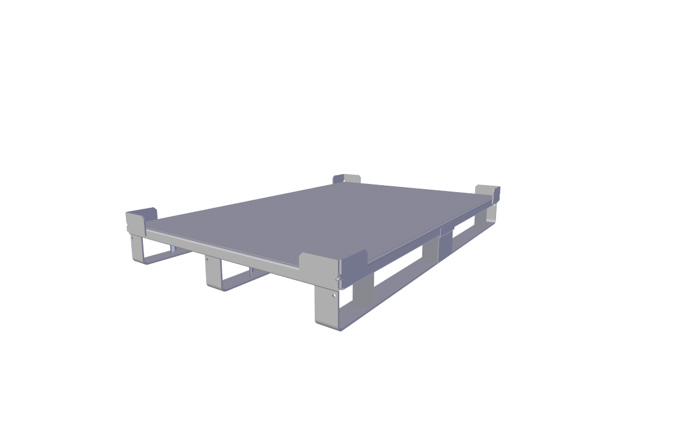 Produkt Metal platform transport palette AT 79326