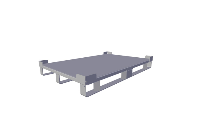 Produkt Metal platform transport palette AT 79326