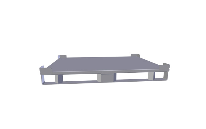 Produkt Metal platform transport palette AT 79326
