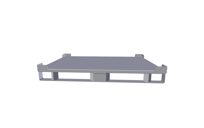 Produkt Metal platform transport palette AT 79326