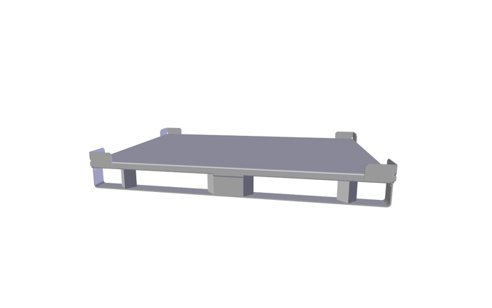 Produkt Metal platform transport palette AT 79326