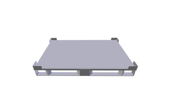 Produkt Metal platform transport palette AT 79326