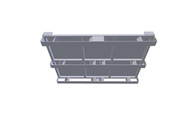 Produkt Metal platform transport palette AT 79326
