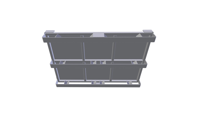 Produkt Metal platform transport palette AT 79326