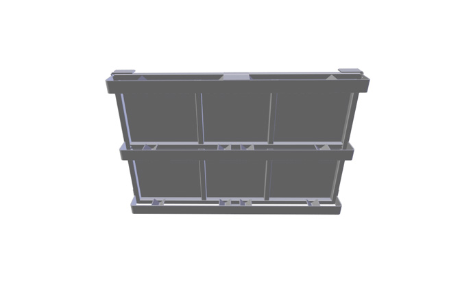 Produkt Metal platform transport palette AT 79326