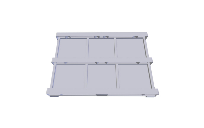 Produkt Metal platform transport palette AT 79326