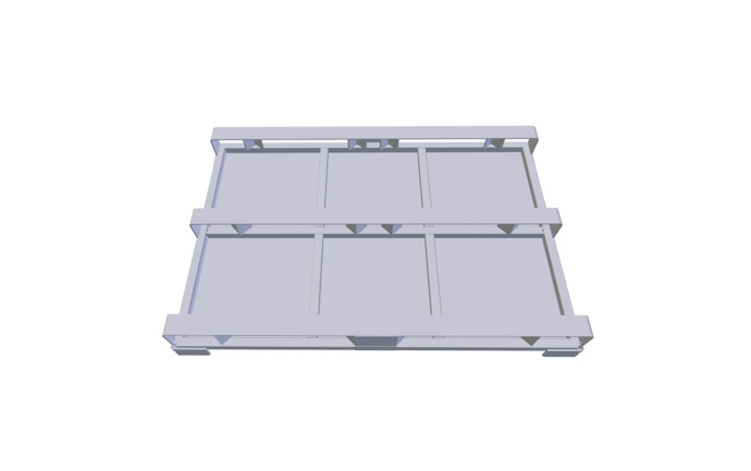 Produkt Metal platform transport palette AT 79326