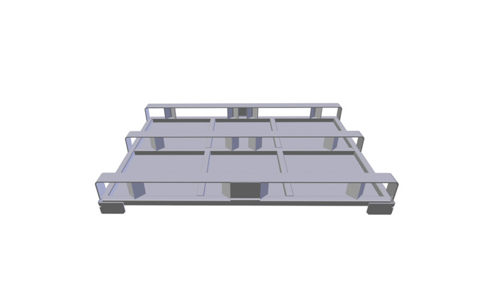 Produkt Metal platform transport palette AT 79326