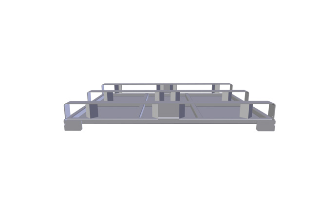 Produkt Metal platform transport palette AT 79326