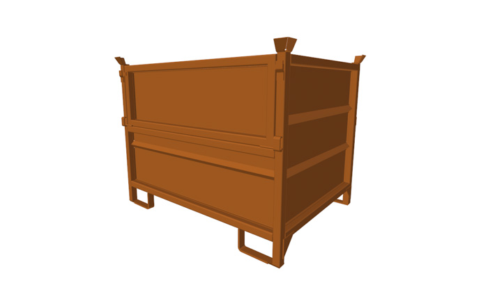 Produkt Metal container AT 017