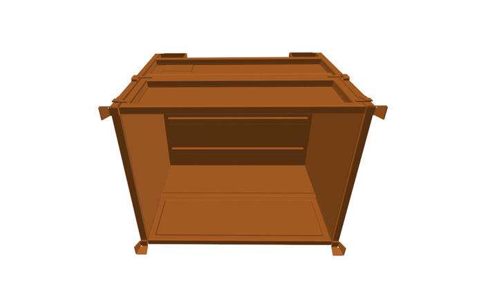 Produkt Metal container AT 017