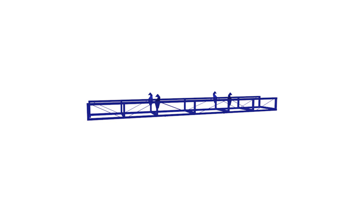 Produkt Long material  palette for transporting and storing long products AT 80740