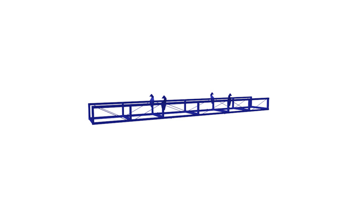Produkt Long material  palette for transporting and storing long products AT 80740