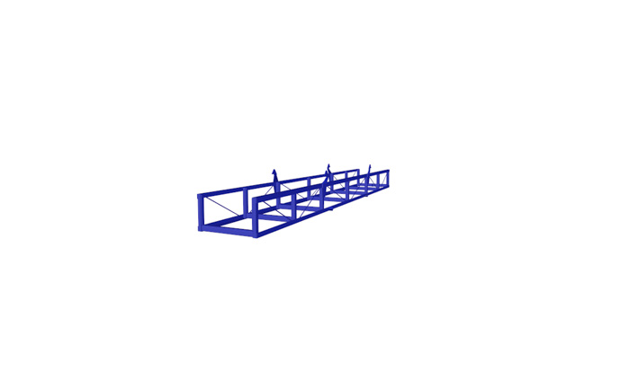 Produkt Long material  palette for transporting and storing long products AT 80740