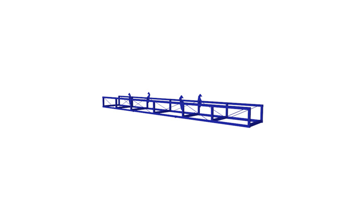 Produkt Long material  palette for transporting and storing long products AT 80740