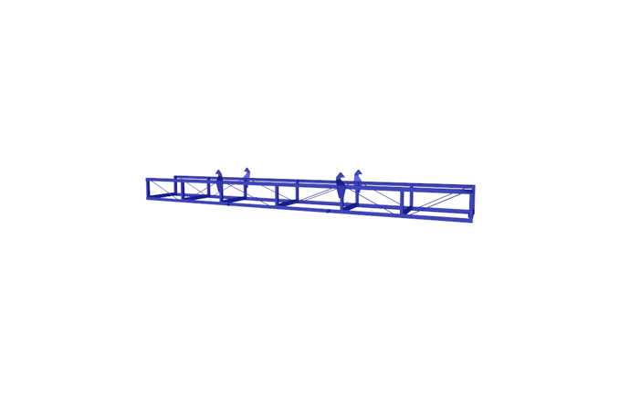 Produkt Long material  palette for transporting and storing long products AT 80740