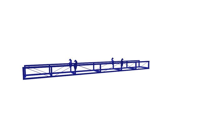 Produkt Long material  palette for transporting and storing long products AT 80740