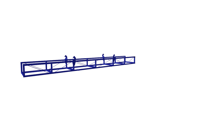 Produkt Long material  palette for transporting and storing long products AT 80740