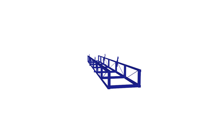 Produkt Long material  palette for transporting and storing long products AT 80740