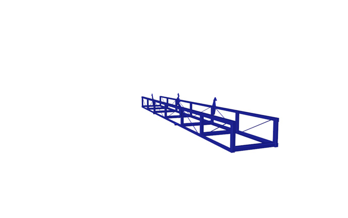 Produkt Long material  palette for transporting and storing long products AT 80740