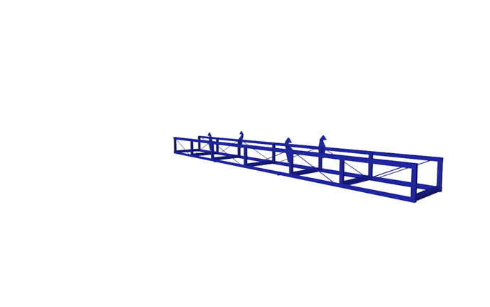 Produkt Long material  palette for transporting and storing long products AT 80740