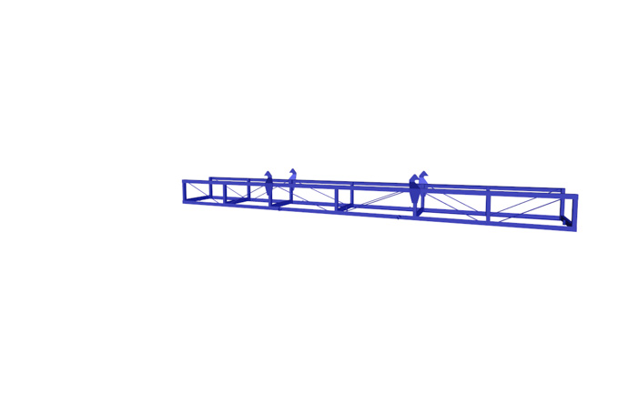 Produkt Long material  palette for transporting and storing long products AT 80740