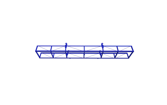 Produkt Long material  palette for transporting and storing long products AT 80740
