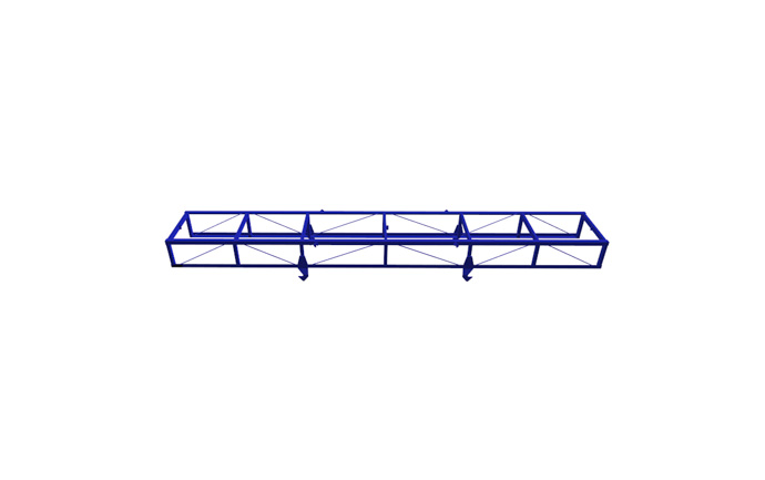 Produkt Long material  palette for transporting and storing long products AT 80740