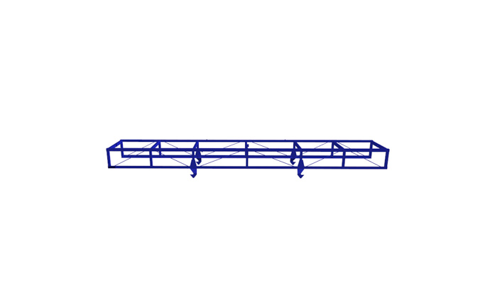 Produkt Long material  palette for transporting and storing long products AT 80740