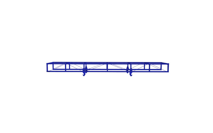 Produkt Long material  palette for transporting and storing long products AT 80740