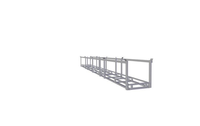 Produkt Long material palette for transporting and storing long products AT 81406 ZN
