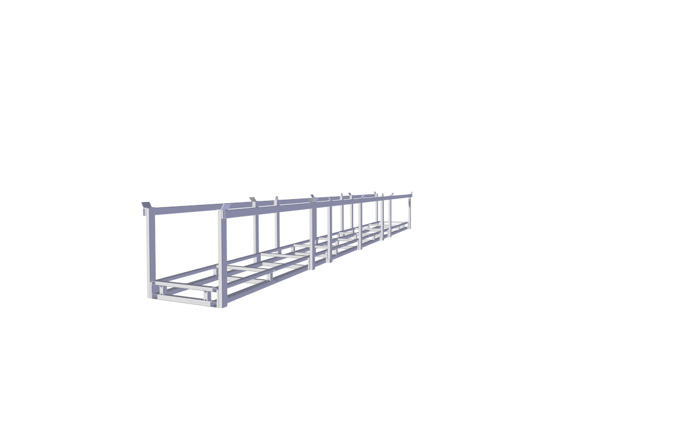 Produkt Long material palette for transporting and storing long products AT 81406 ZN