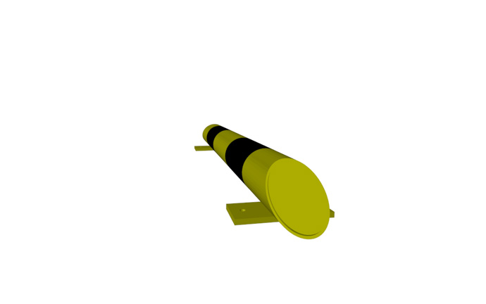 Produkt Impact barrier N 800 – extended protection for walls and equipment
