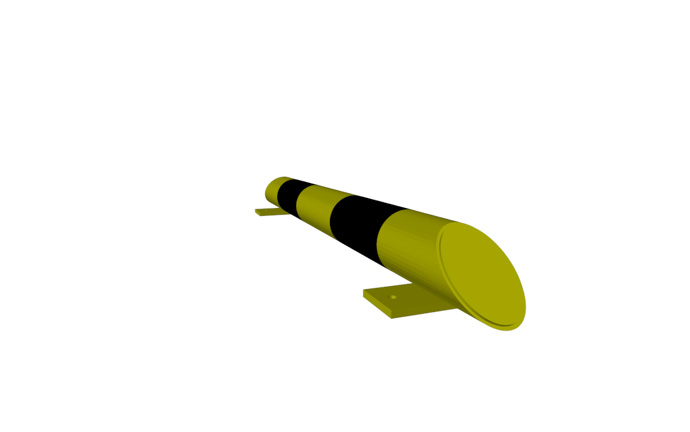 Produkt Impact barrier N 800 – extended protection for walls and equipment