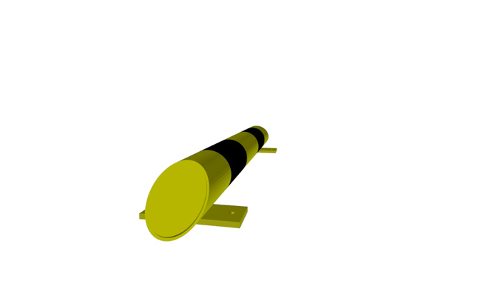 Produkt Impact barrier N 800 – extended protection for walls and equipment