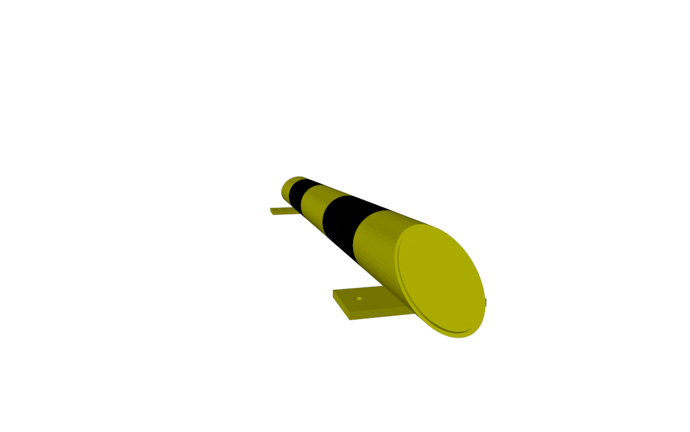 Produkt Impact barrier N 800 – extended protection for walls and equipment