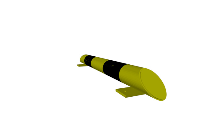 Produkt Impact barrier N 800 – extended protection for walls and equipment