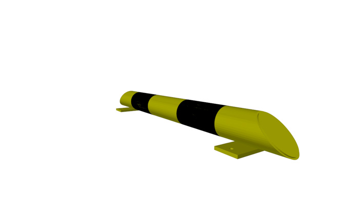 Produkt Impact barrier N 800 – extended protection for walls and equipment