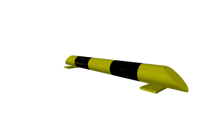 Produkt Impact barrier N 800 – extended protection for walls and equipment