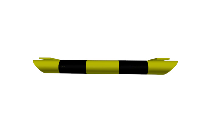 Produkt Impact barrier N 800 – extended protection for walls and equipment
