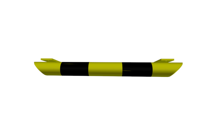 Produkt Impact barrier N 800 – extended protection for walls and equipment